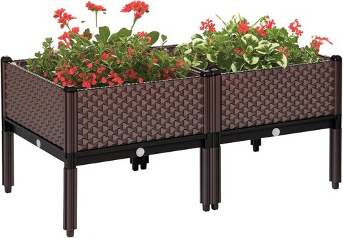 2pcs raised garden bed - raised,