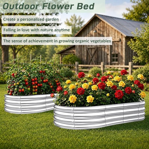 Large galvanized raised - 2x,