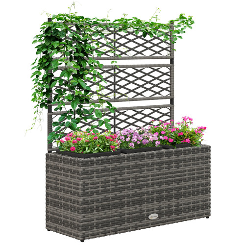 Outsunny garden rattan - garden, pe