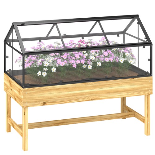 Outsunny raised garden bed - garden,