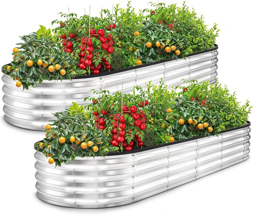 Large galvanized raised - 2x,