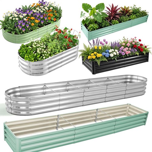 Galvanised steel raised - uk,