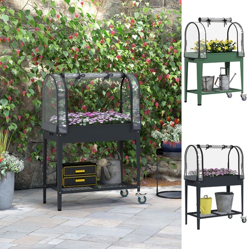 Raised planter elevated - raised,