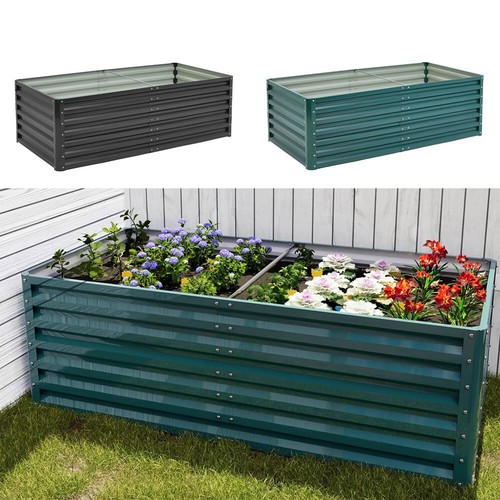Garden raised bed galvanised - raised,