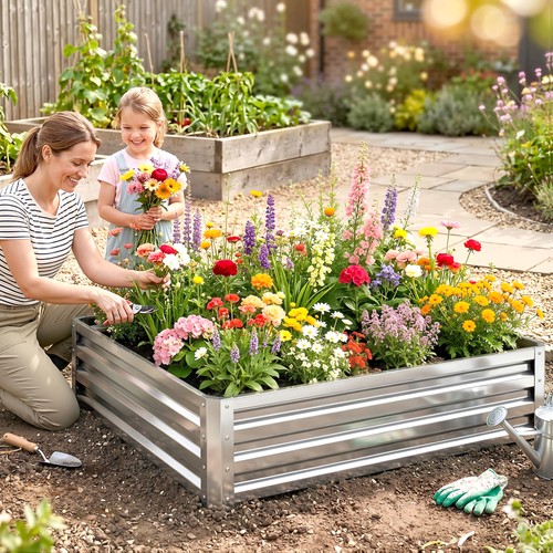 Outsunny raised garden bed - outsunny,
