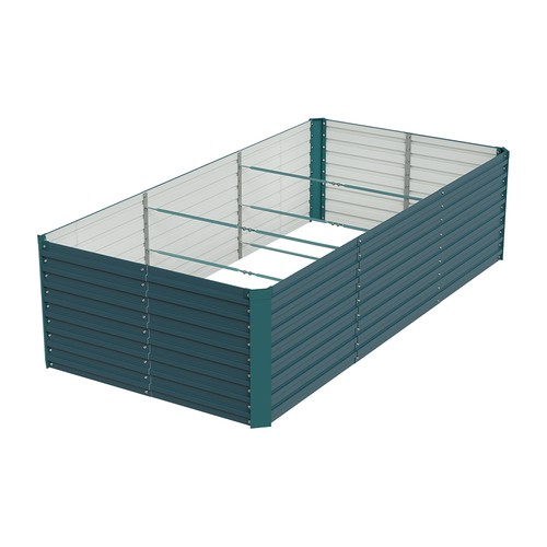 Galvanised steel raised - galvanised,