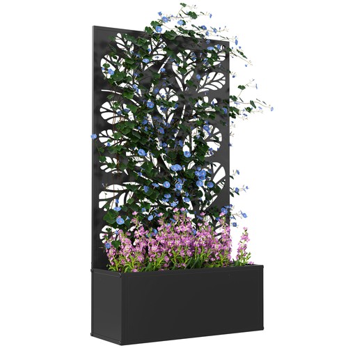 Outsunny metal raised garden - raised,