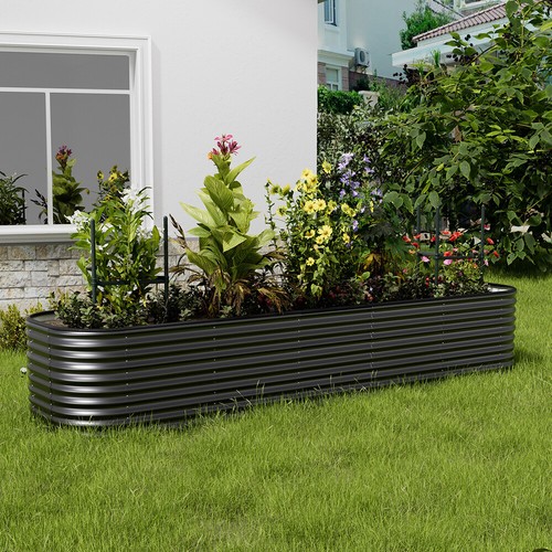 Garden metal raised - garden,