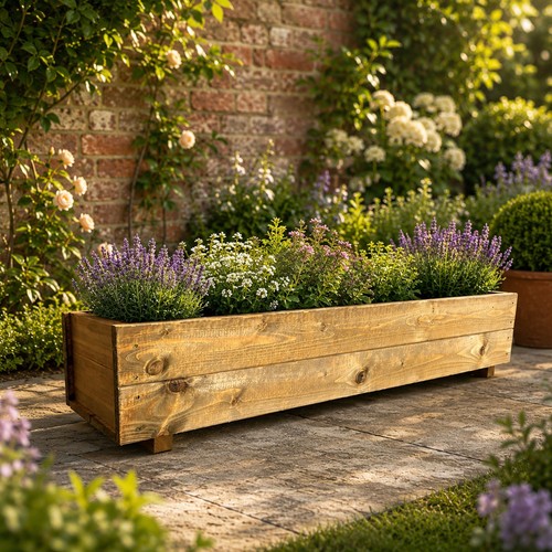 Extra long timber - long, garden