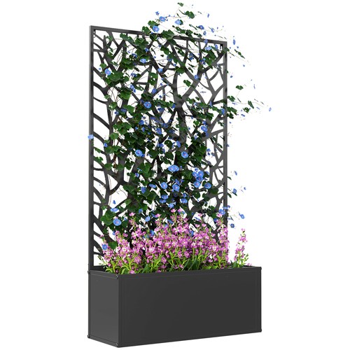 Outsunny metal raised garden - raised,