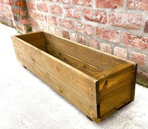 Garden planters large - garden, wooden
