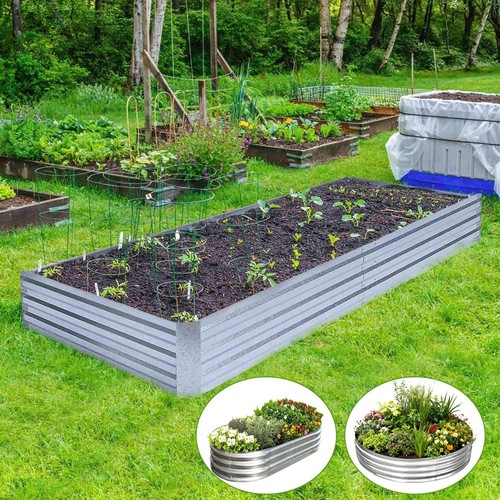 Garden raised bed - bed, galvanised