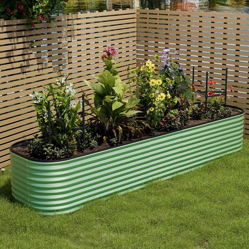 Garden metal raised vegetable - garden,