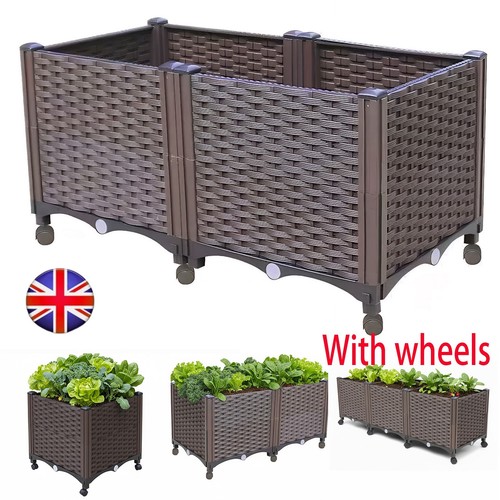 Large raised garden - garden, bed