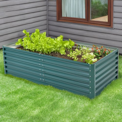 6ft garden metal raised - raised, bed