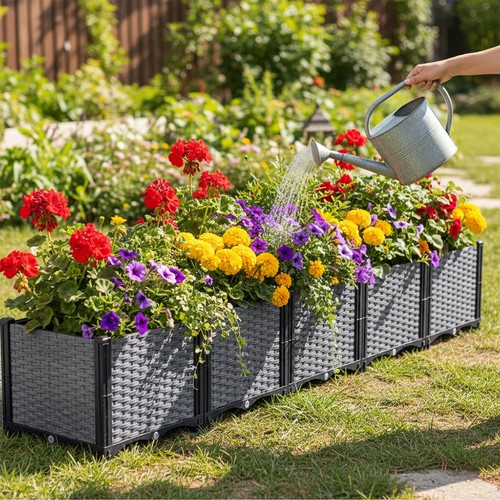 Rattan effect plastic - rattan,