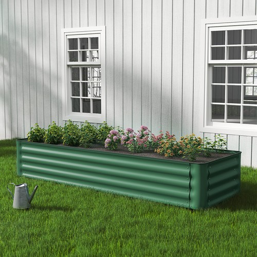 Large metal garden raised - garden, beds