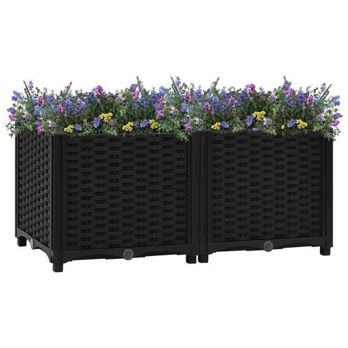 Raised bed black - raised, polypropylene