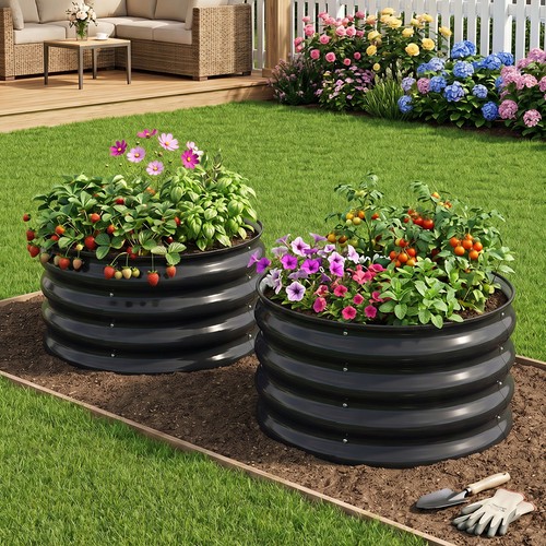 Set raised garden bed for - 2,